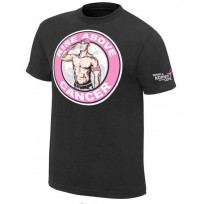 WWE футболка рестлера Джона Сина, John Cena, Rise Above Cancer, Джон Сина